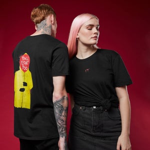 IT You'll Float Too Unisex T-Shirt - Black