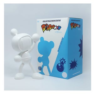 Icons Bomberman 25cm Resin Statue - White