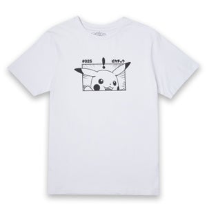 Pokémon Pikachu Unisex T-Shirt - White