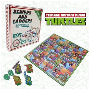 Teenage Mutant Ninja Turtles Sewers & Ladders board game