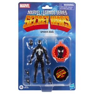 Hasbro Marvel Legends Series Spider-Man, Retro Marvel Comics Collectible Action Figure (6”)