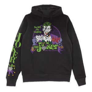 Joker Die Laughing Hoodie - Black