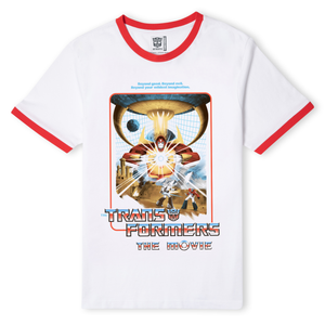 Matt Ferguson x Transformers 1986 Unisex Ringer T-Shirt - White/Red