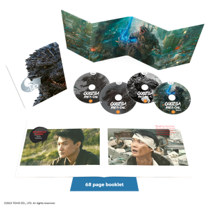 Godzilla Minus One - Deluxe Edition 4K Ultra HD & Blu-ray